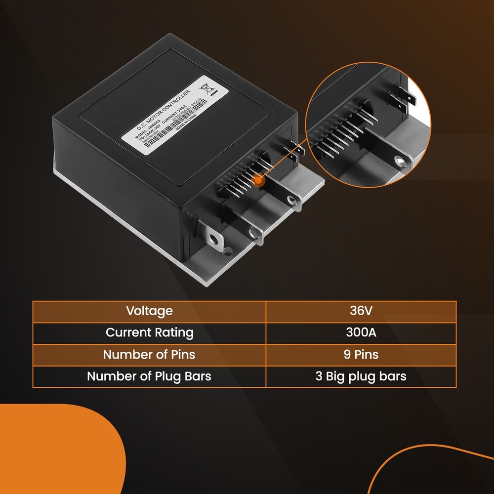 36V 300A Speed Controller For E-Z-GO DCS Models With Sepex 1994-00 73144G06