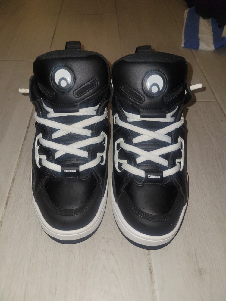 Osiris D3 E Skateboarding Shoes Black Medium Width US Size 10
