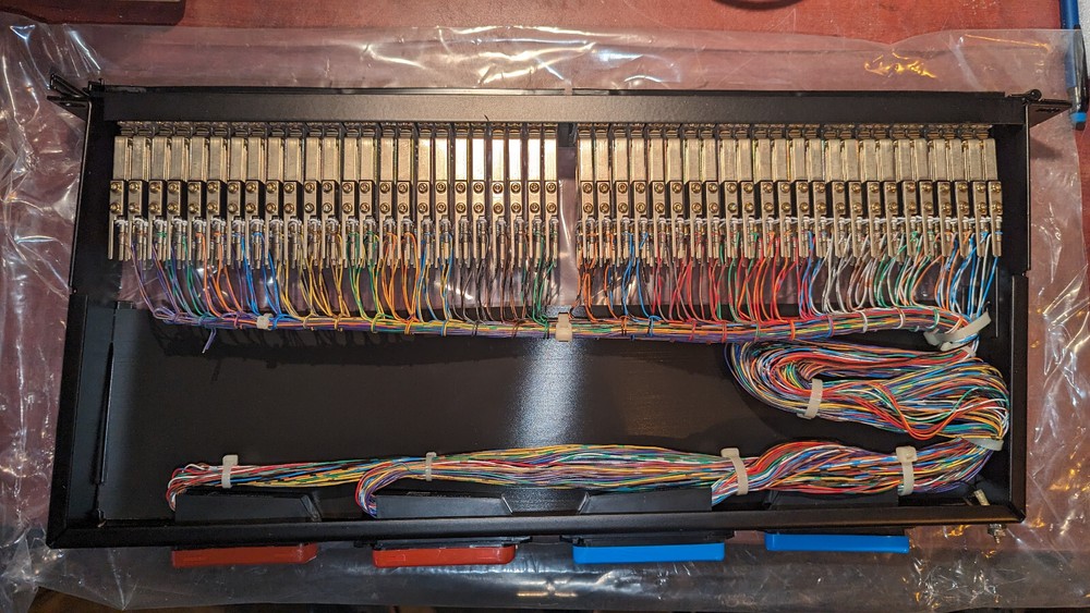 (1) ADC JKF-ZBKUAI Vectorized Jackfield Patchbay NEW