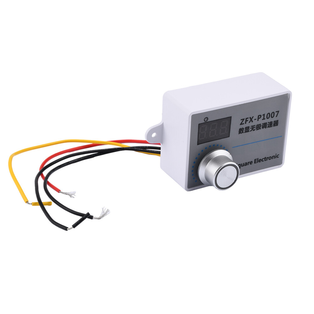 500W Adjustable AC 220V Speed Controller Digital Motor Reducer Speed Regulator