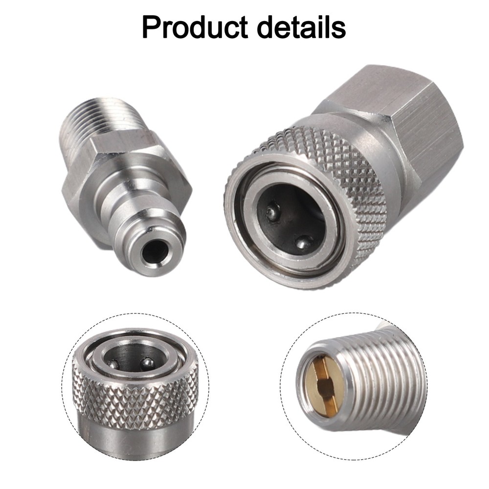 Comprehensive Quick Release Adapter Kit for Air Pipe Decompression Needs