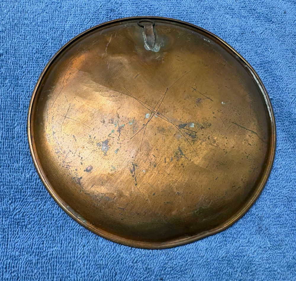 Decorative Copper 7.5" Hanging Plate