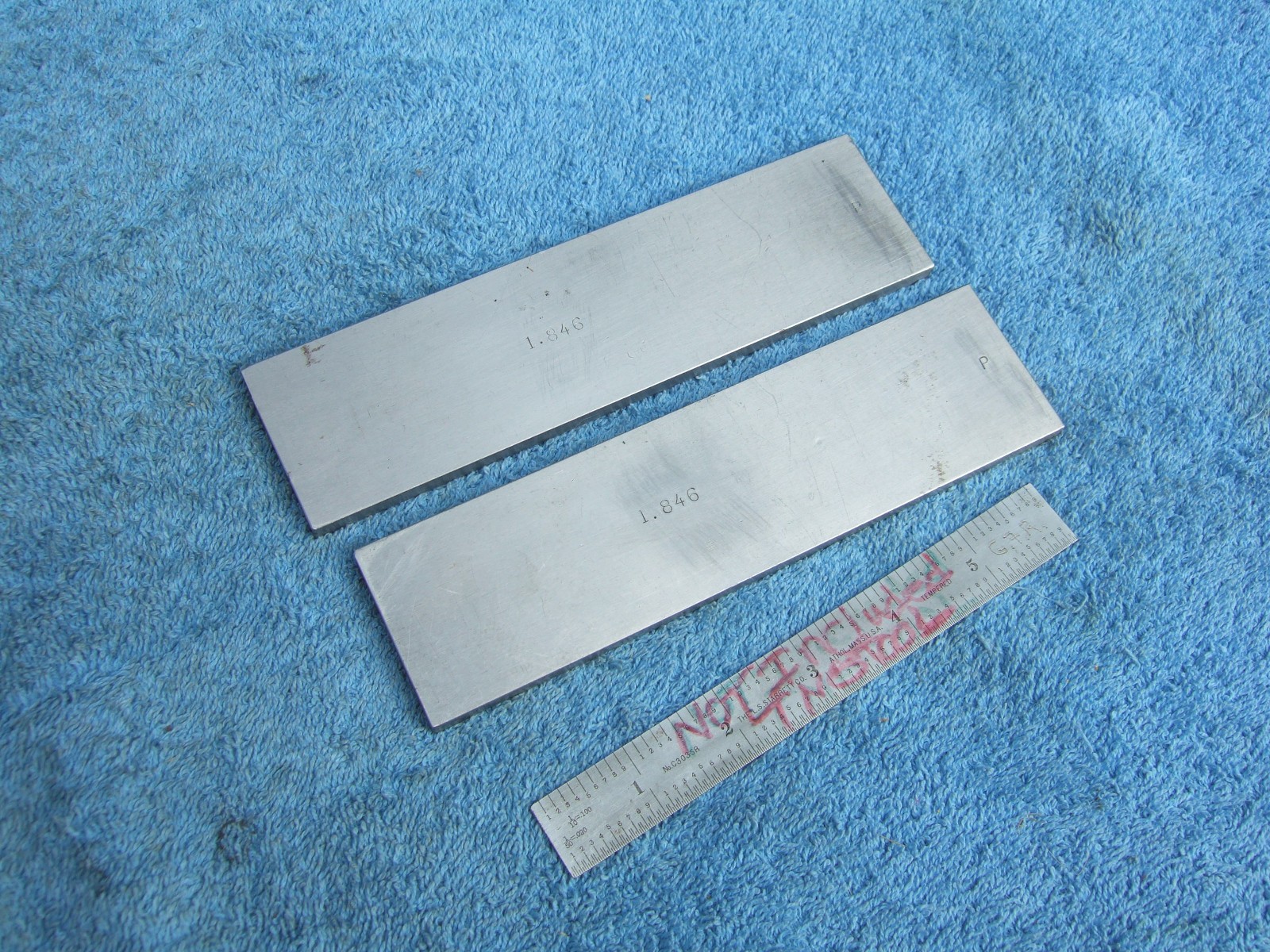 PARALLELS USA VINTAGE 4 PAIR SOFT MACHINIST TOOLMAKER PRECISE GRIND MILL INSPECT