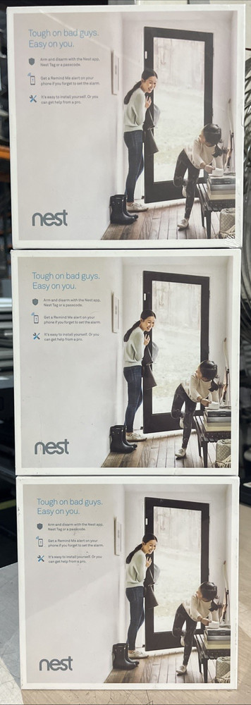 x3 NEST ALARM SYSTEM
