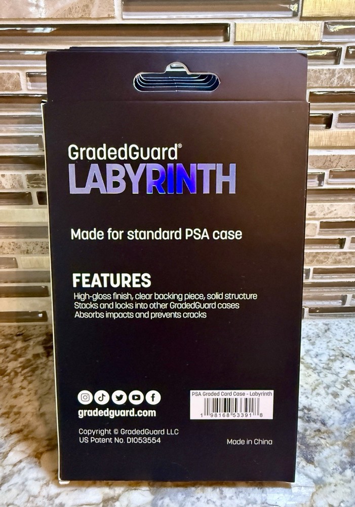 GradedGuard 🌌 Labyrinth PSA Graded Case Guard Protector Bumper New