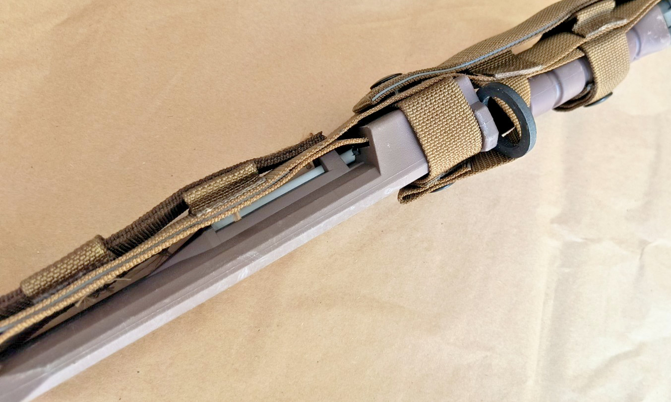 Vintage OKC3S Knife USMC Marine Corps Bayonet Ontario Knife Co & Scabbard