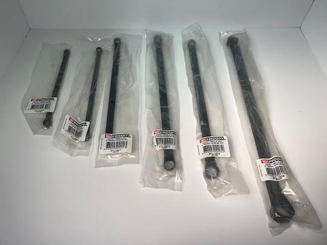 NEW Facom 6pc Set 15° Offset LONG-REACH Thin Wall Box End Metric Wrenches