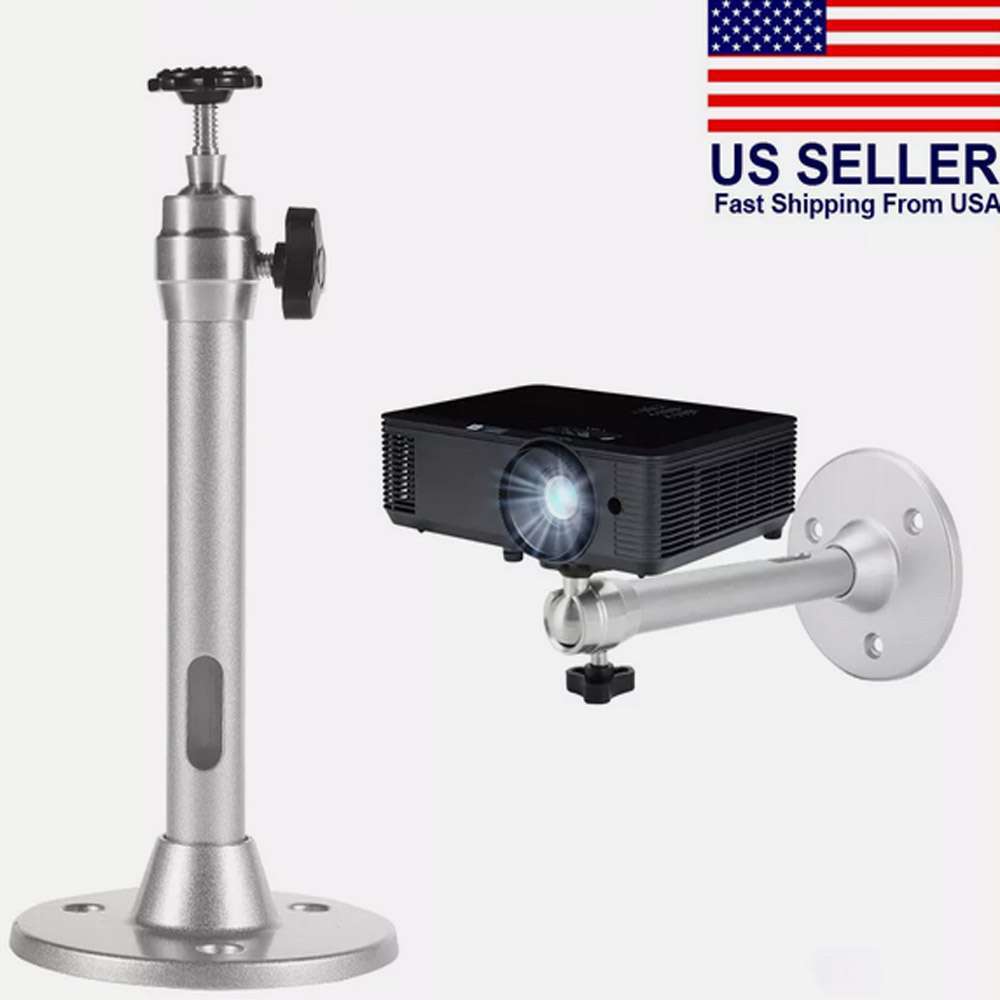 Universal 8" LCD DLP Mini Projector Ceiling Wall Mount Bracket Aluminium Holder