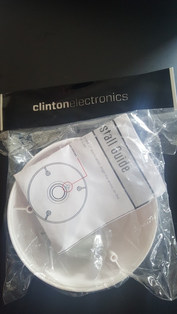 Clinton Electronics Pendant Cap CE-PC White D series Cameras New bagged