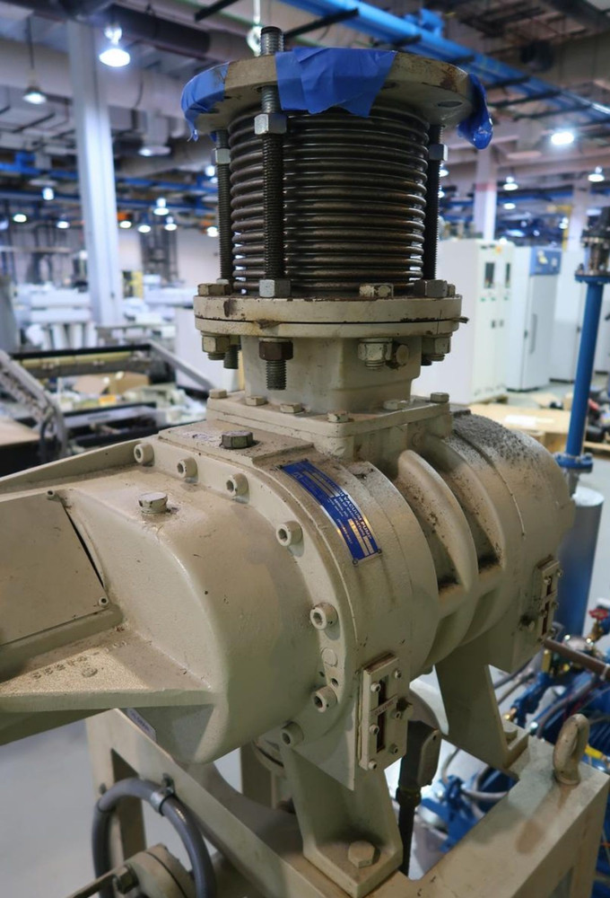 Tuthill 2-Stage Rotary Vane Vacuum Pump System Skid