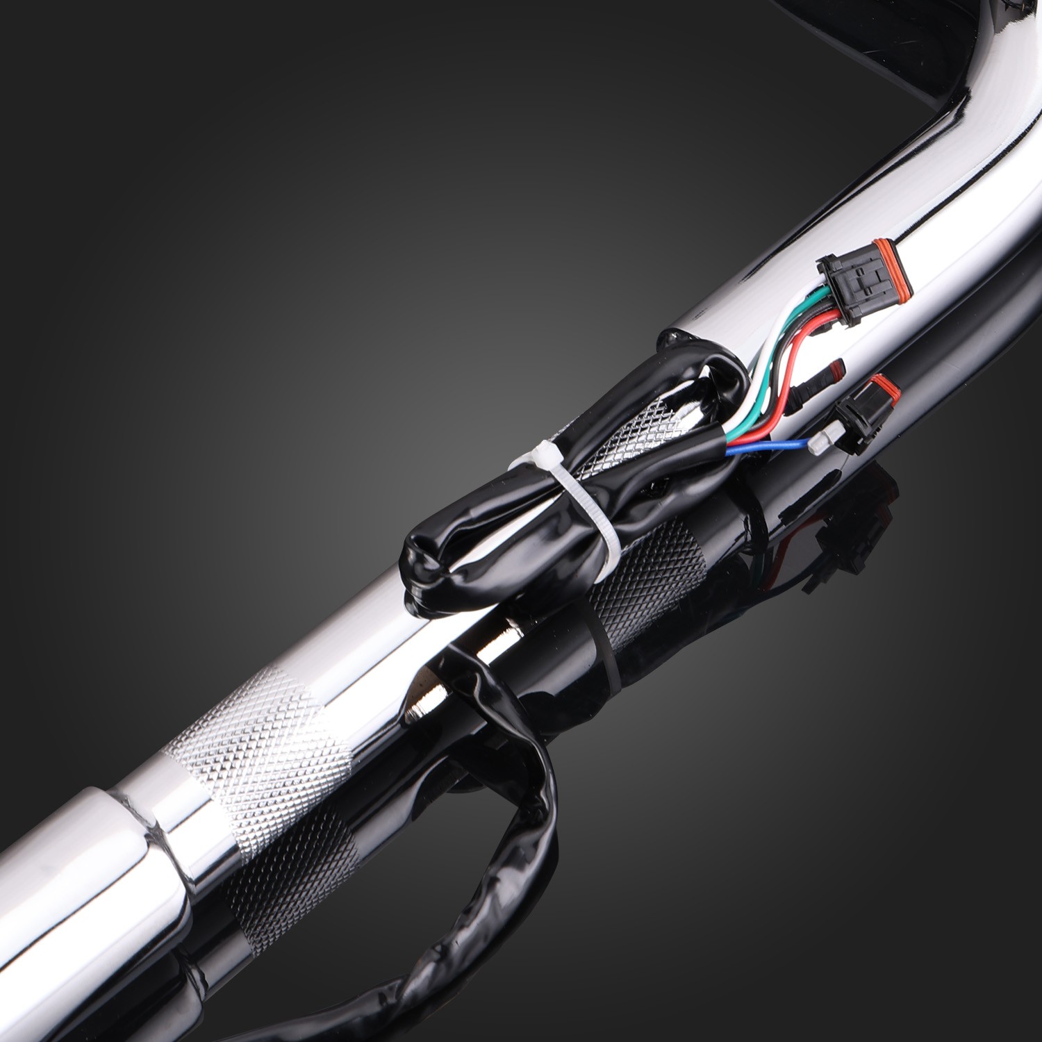 10" 12" 14" Pre-Wired Meathook Handlebars for Harley Street Glide Electra Glide