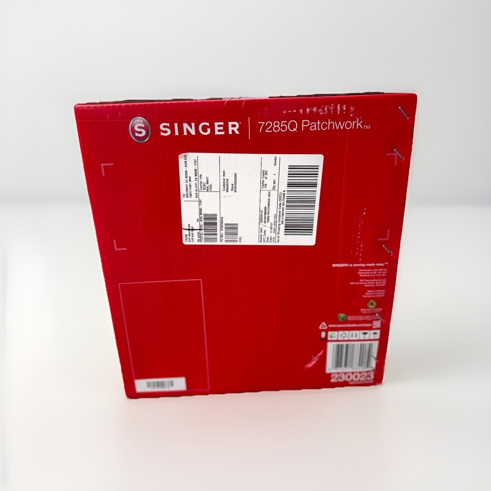 Singer Patchwork 7285Q Sewing and Quilting Machine with Extension Table