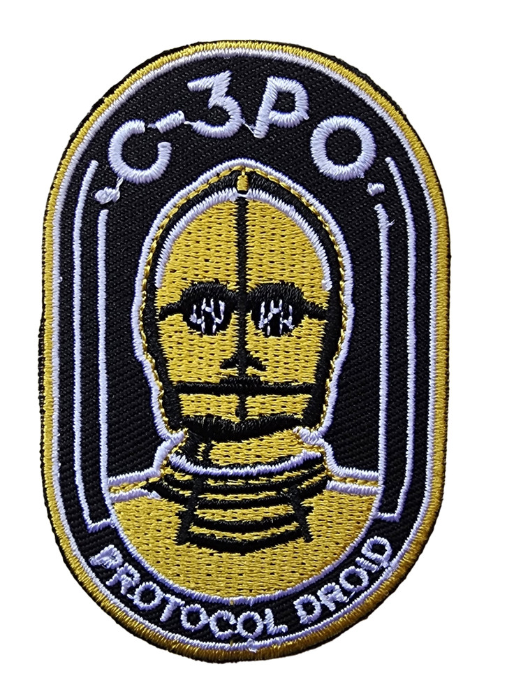 Iron On Patch featuring Protocol Droid C-3po Star Wars