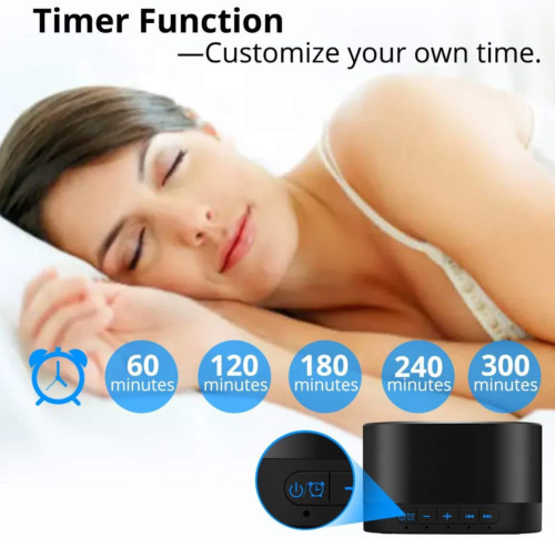White Noise Machine 20 Soothing Sounds Memory Function Adjustable Volume Sle