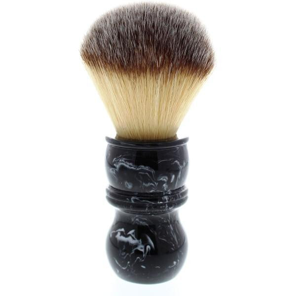 Yaqi Black Marble Handle Synthetic Shaving Brushes