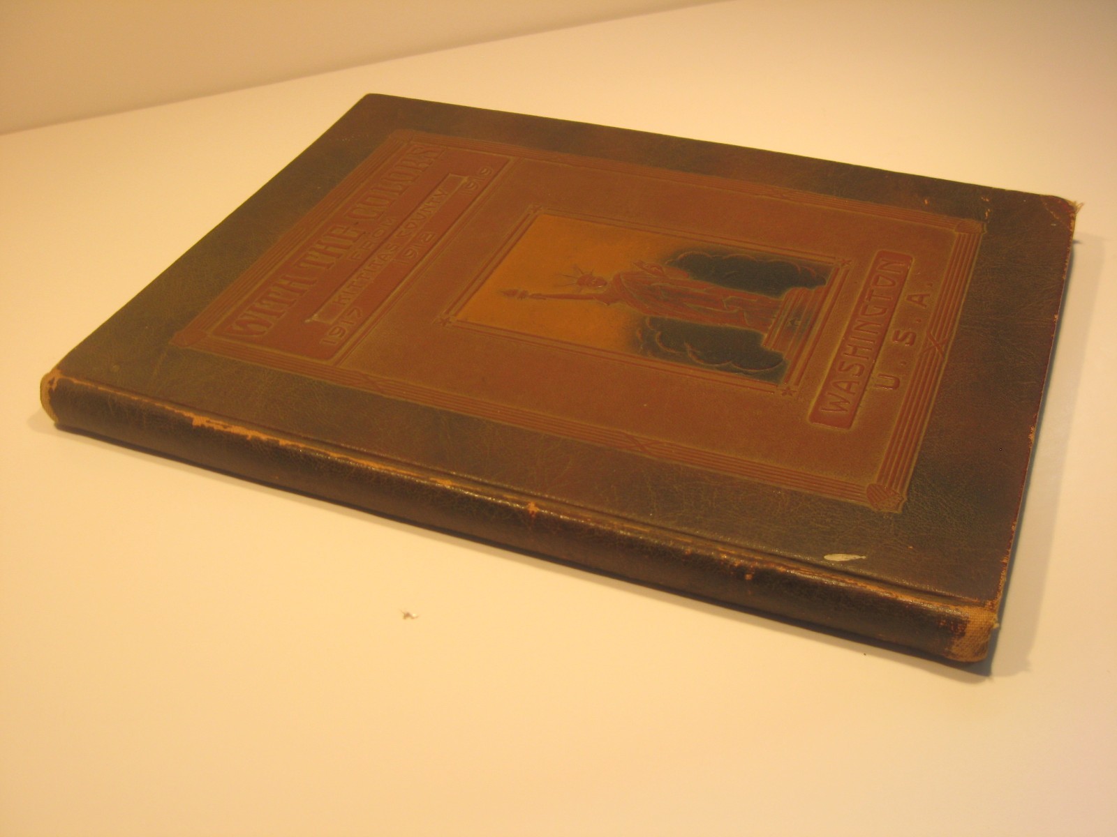 With The Colors Kittitas County Yearbook 1917 1918 1919 USA