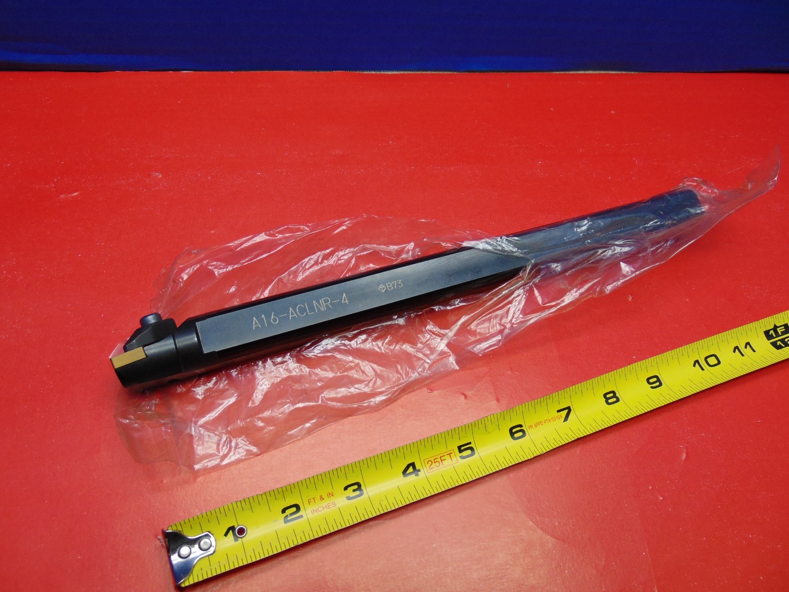 BORING BAR 1" SHANK COOLANT THROUGH A16-ACLNR-4 WITH CNMG-432 INSERT INDEXABLE