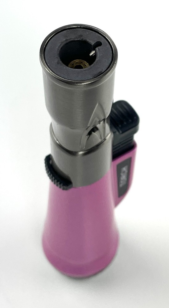 12 PACK Jet Torch Flame Refillable Butane Lighter Adjustable Cigar Lighter