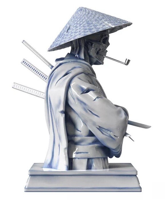 Mighty Jaxx Hell Chamber Samurai Incense Burner