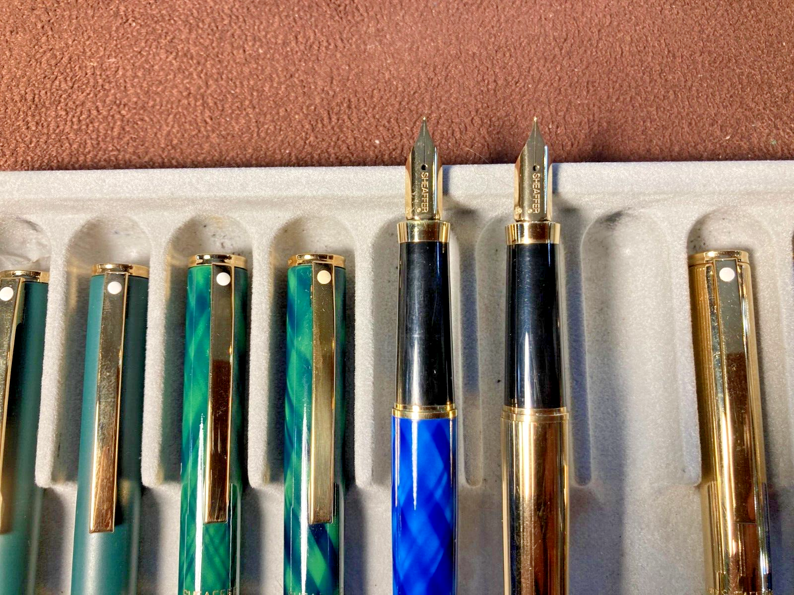 SHEAFFER FASHION II 270 283 284 AND 264 FOUNTAIN PENS
