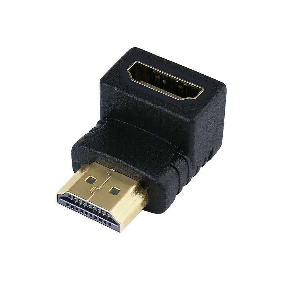 4K HDMI Adapter 90 degree Right Angle Male to Female Type Port Angled adaptor