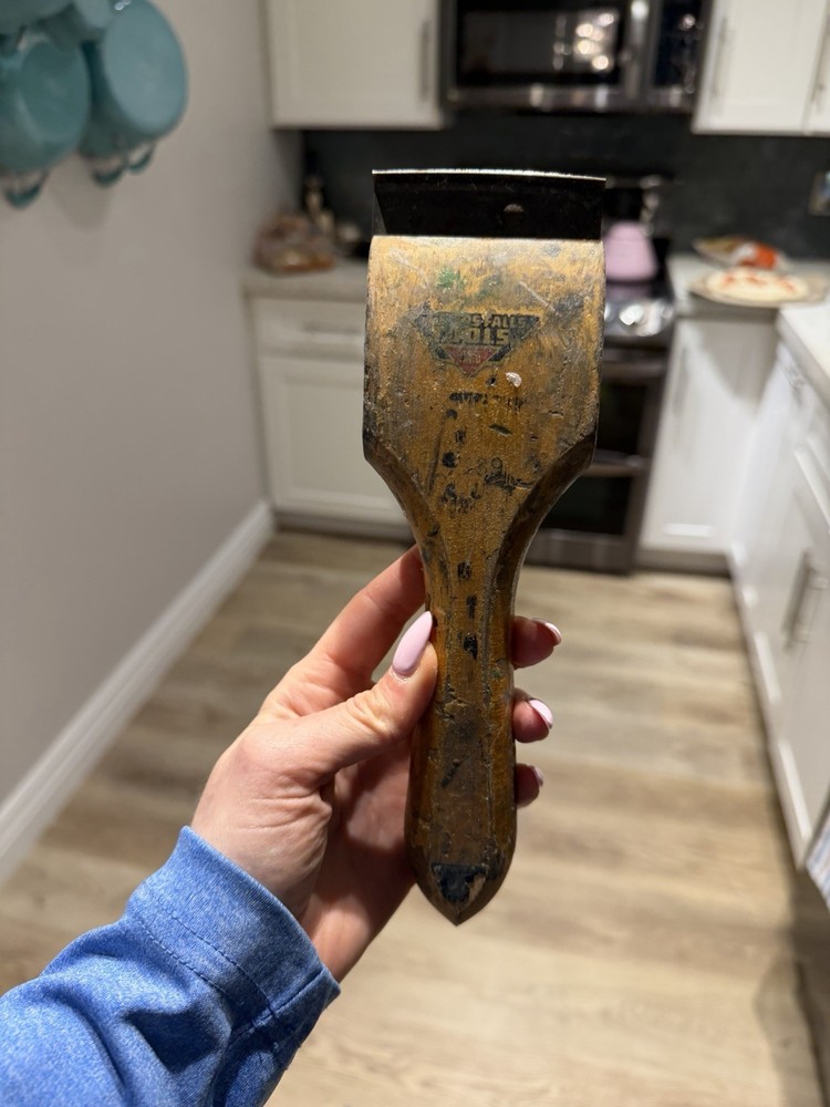 Vintage Wooden Scraper