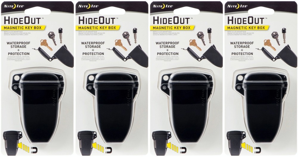 Nite Ize HIdeOut Magnetic Key Box (4-Pack)