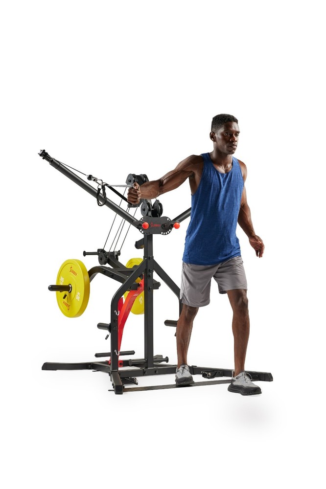 Multi-Functional Strength Training Home Gym with Training Attachments Full Body