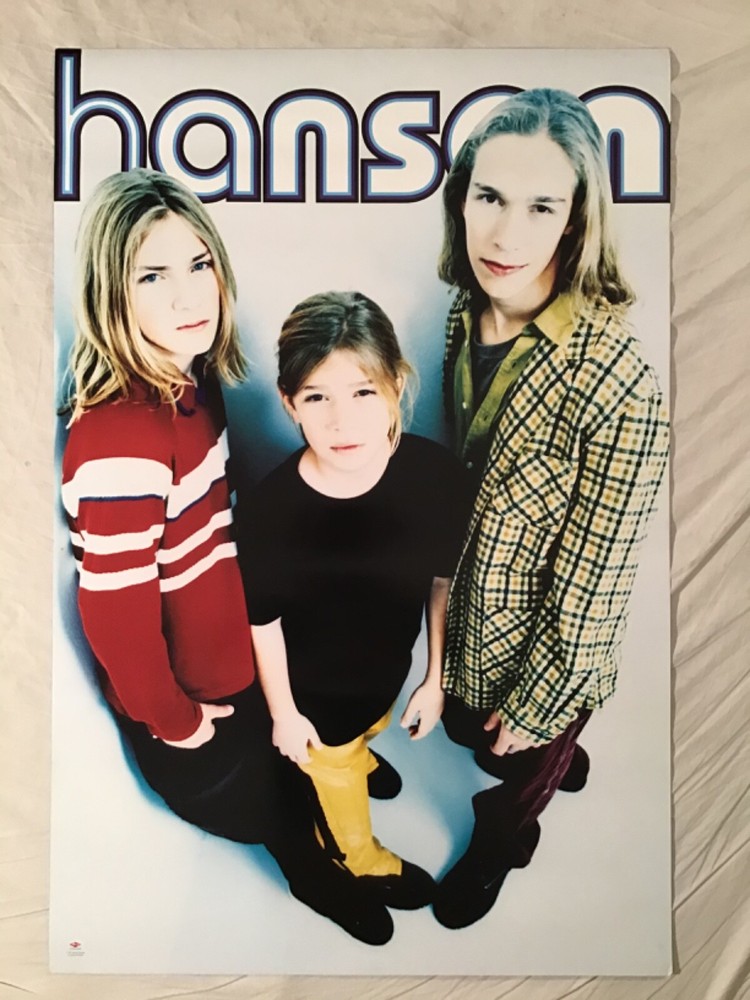 Hanson 1997 Promo Poster Two-Sided New Condition