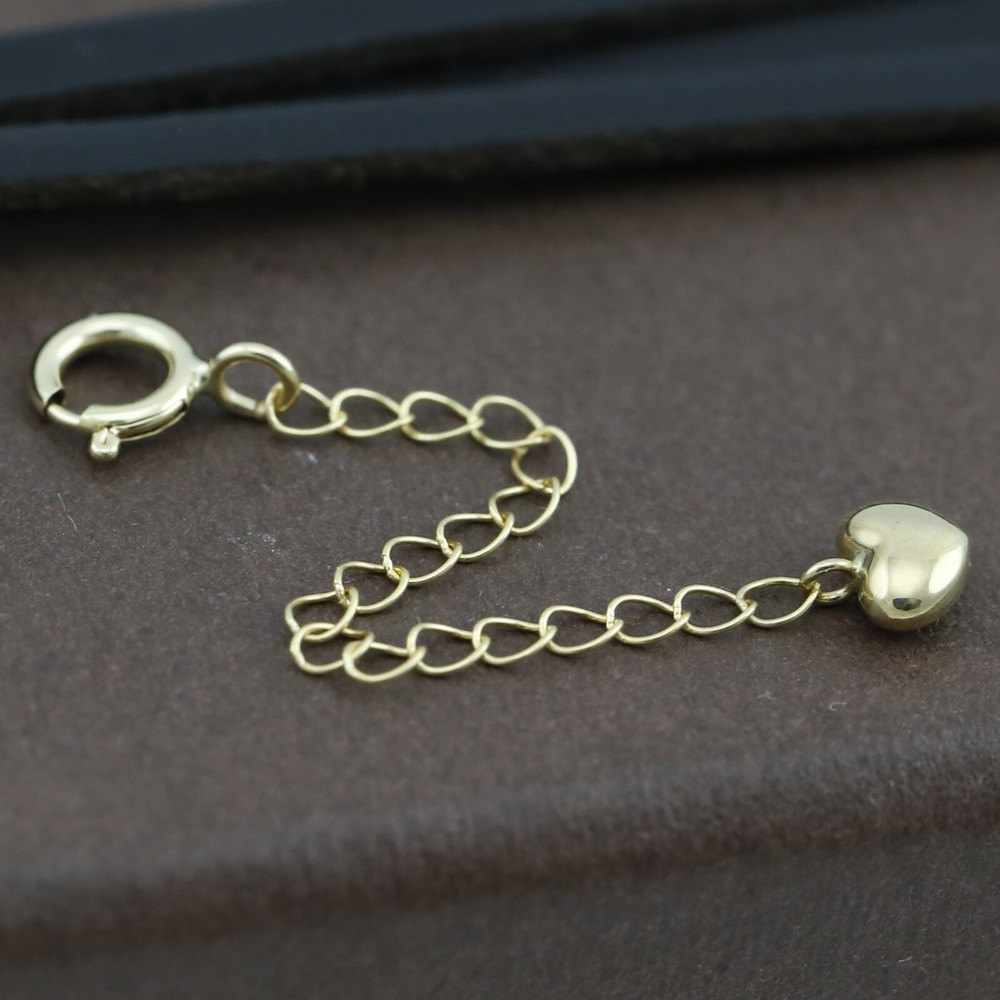 Genuine 18CT Solid Yellow Gold Extention Chain 3cm
