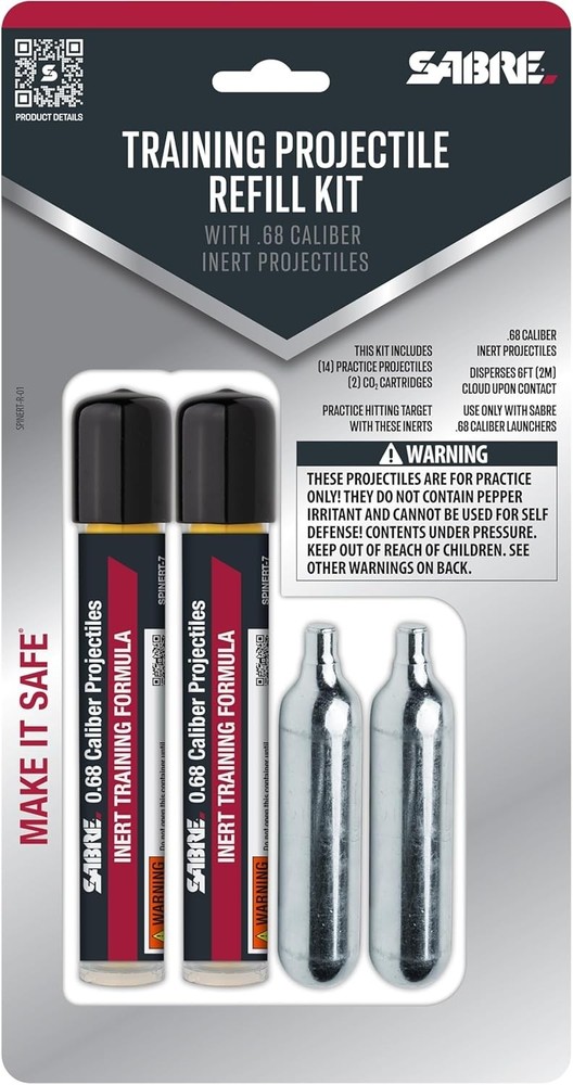 Professional Grade Pepper Projectile Launcher - 7 Projectiles & 6ft Cloud Impact