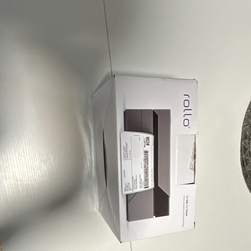 Rollo X1038 Logistics Label Printer with Power Supply and Cables