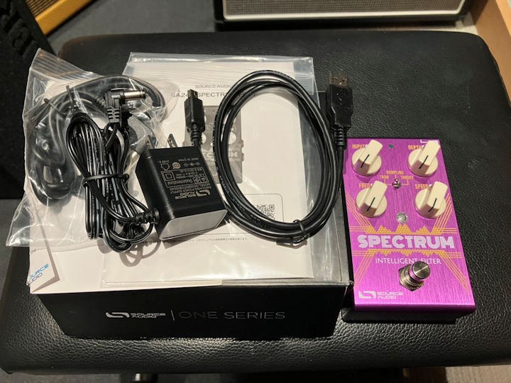 Source Audio Spectrum Envelope Filter Guitar Effect Pedal Used