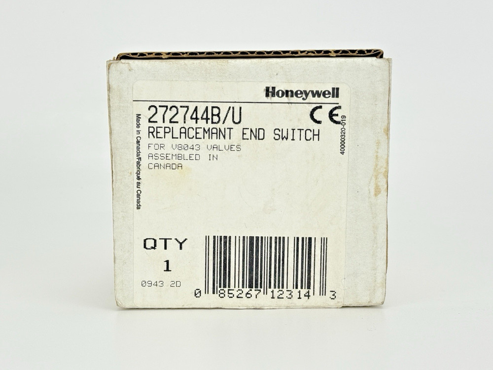 Honeywell 272744B/U Replacement End Switch for V8043 Valves