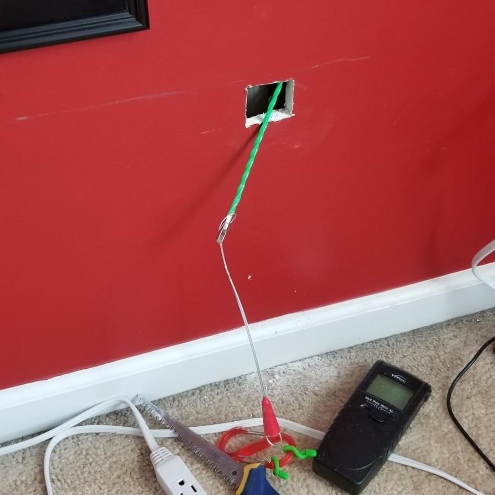 Fish Tape Wire Puller Through Wall Wire Threader Fish plus Fish Cable Fastener w