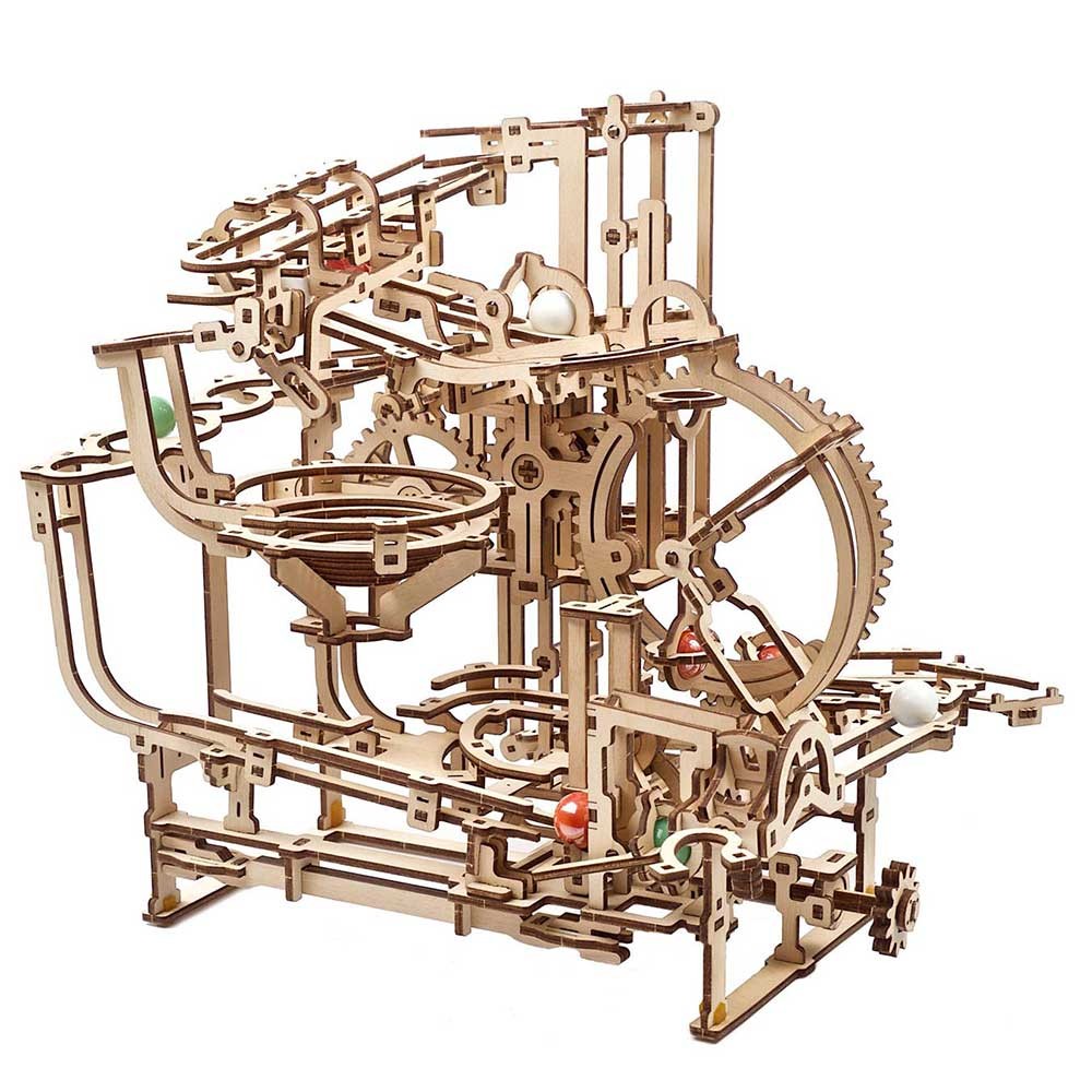 UGears Marble Run 2 Stepped Hoist Model Kit