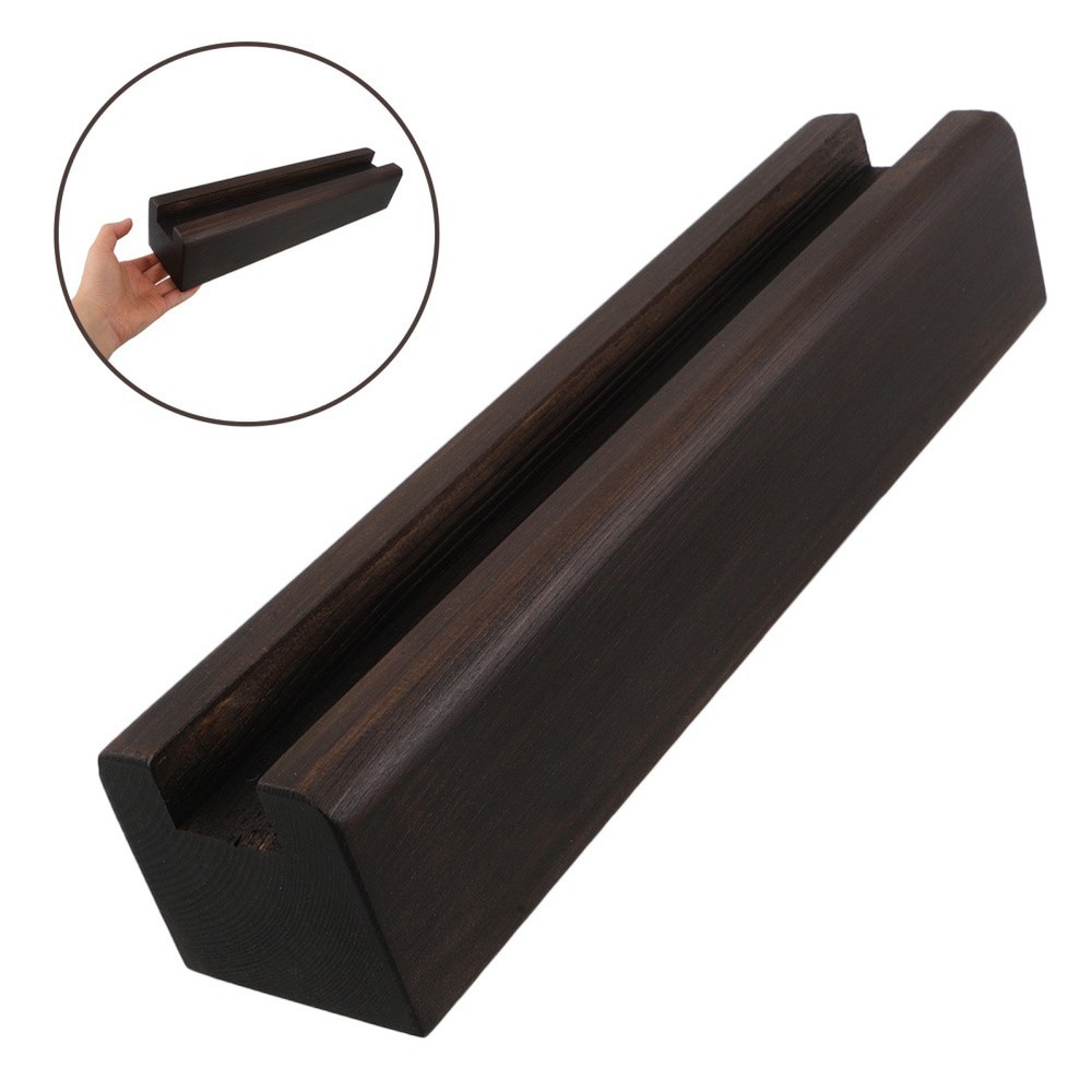 Wood Display Mount Mirror Support Base Floor Frame Stand Standing