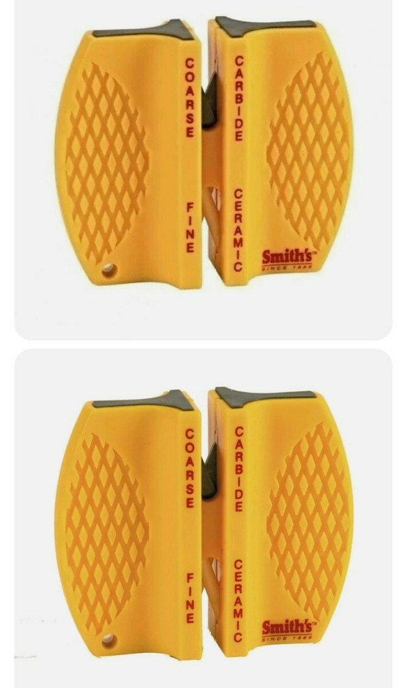 2 Pack Smith's CCKB 2-Step Knife Sharpener
