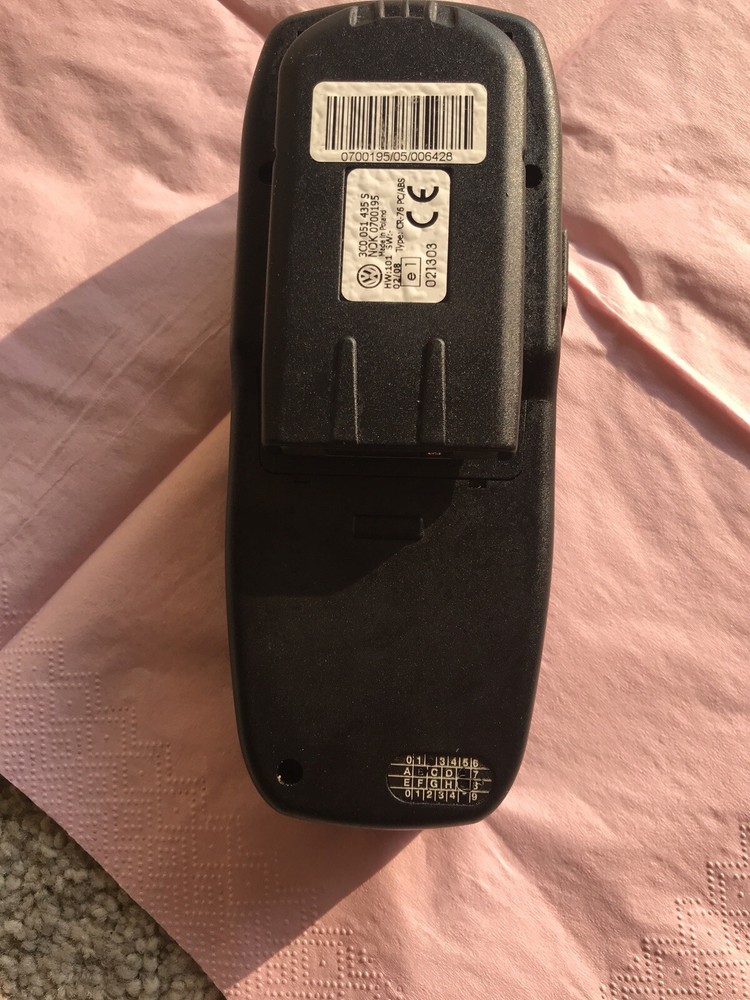 VW Adapter Mobile Phone Holder Mobile Case Nokia E50 E 50 Activate Bluetooth UHI TOP