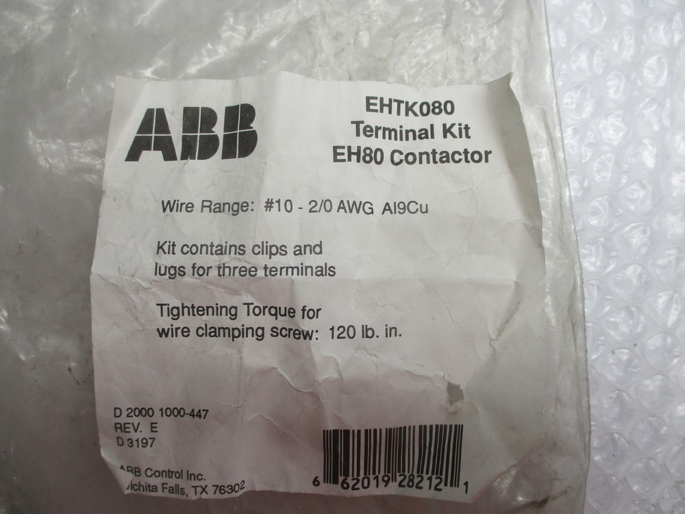 ABB EHTK080 KIT NSNP