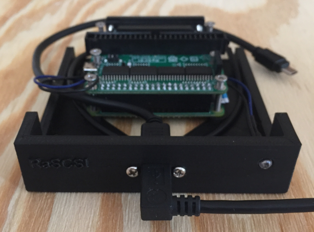 Internal RaSCSI Daughterboard SD Drive w/ Case - Fully Setup, no Pi