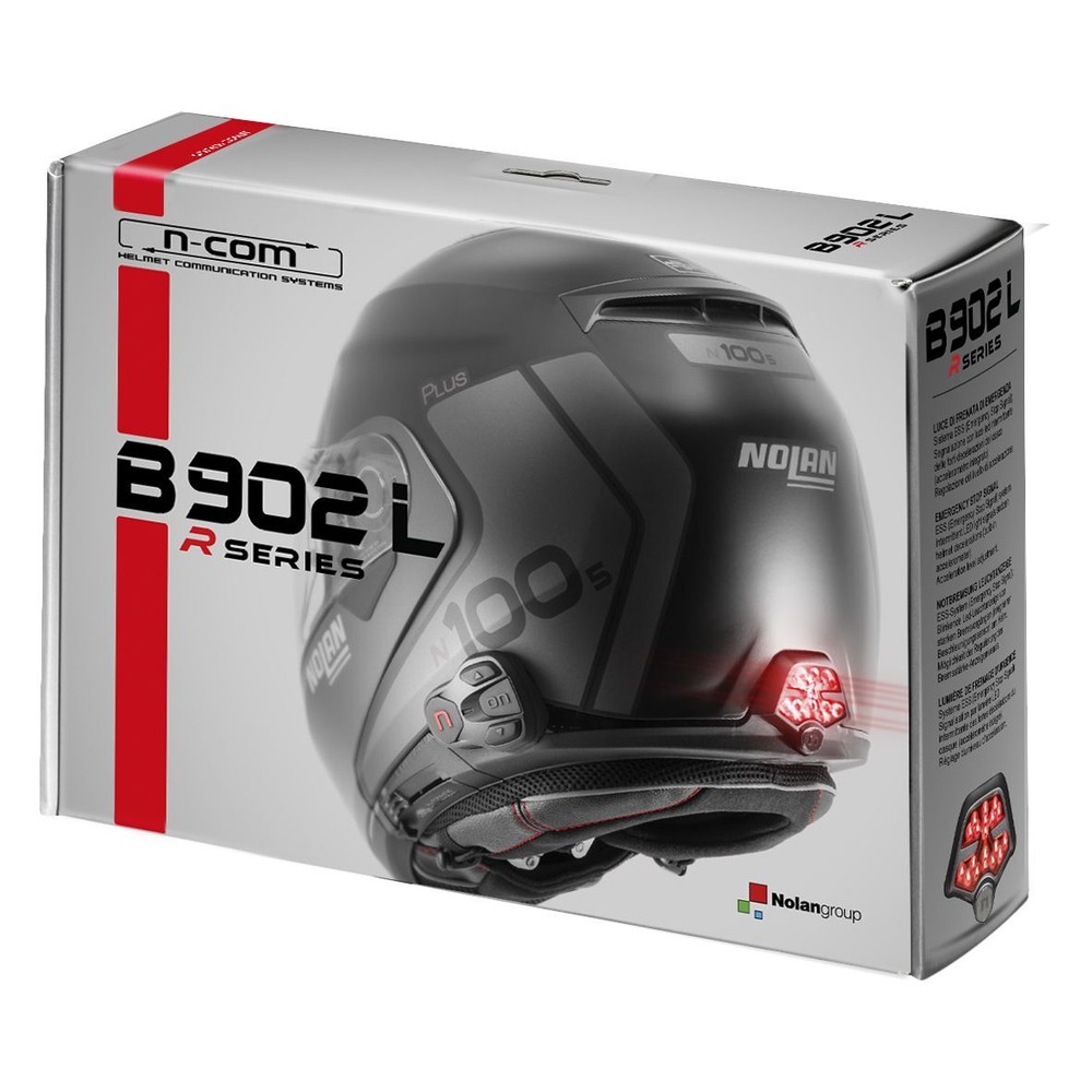 N-COM B902L R Bluetooth intercom for Nolan helmets