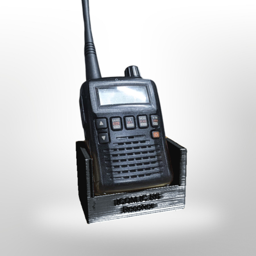 Desk Stand Holder Display for Icom IC-R6, IC-R2, R6 Handheld Receiver