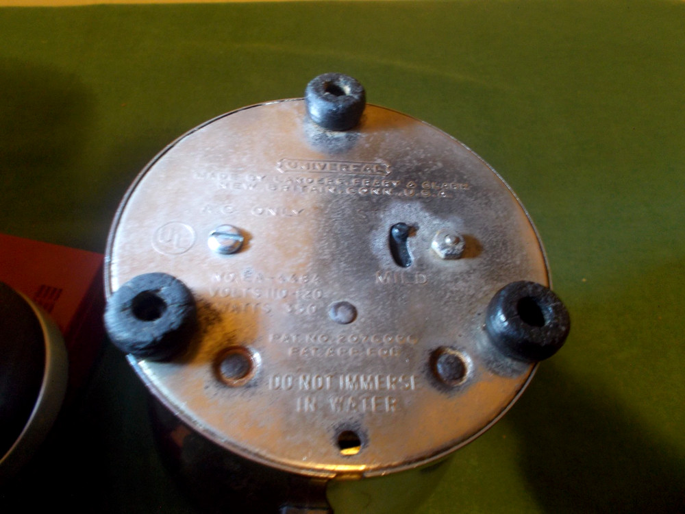 1930S UNIVERSAL COFFEE PERCOLATOR EA-4484 U.S.A. WORKS!