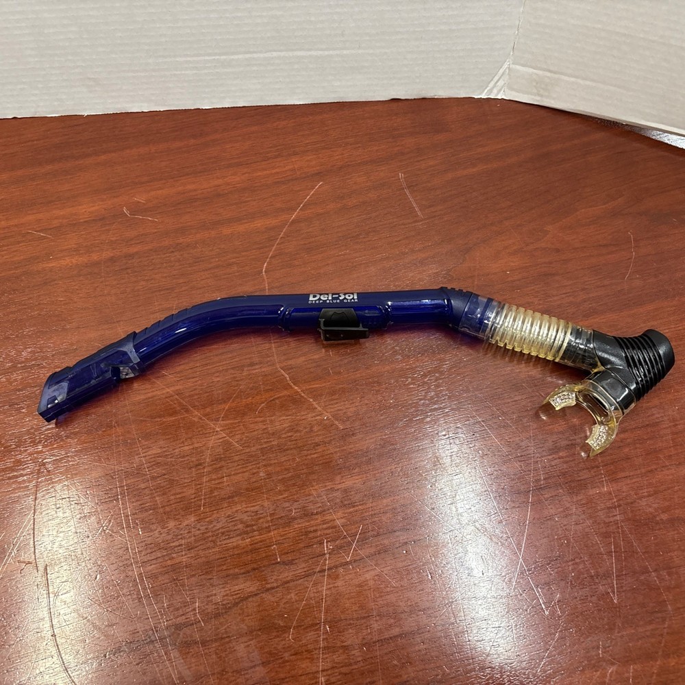 Del-Sol Deep Blue Gear Snorkel