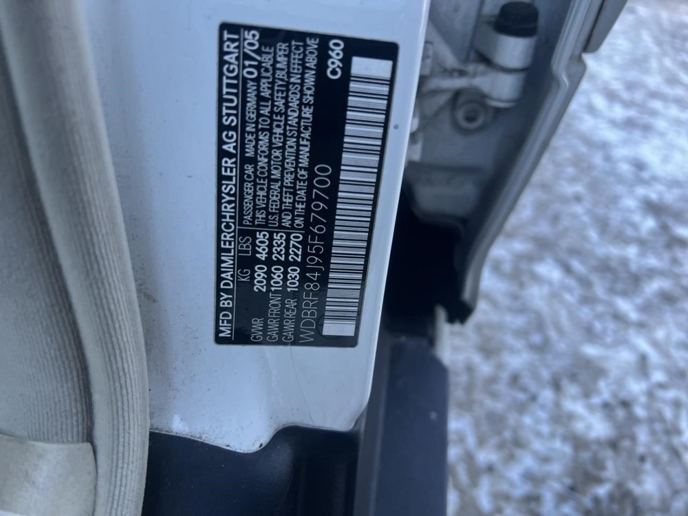 C320 2005 Rear View Mirror OEM