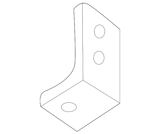 Genuine Nissan Headlight Bracket 26042-EA000