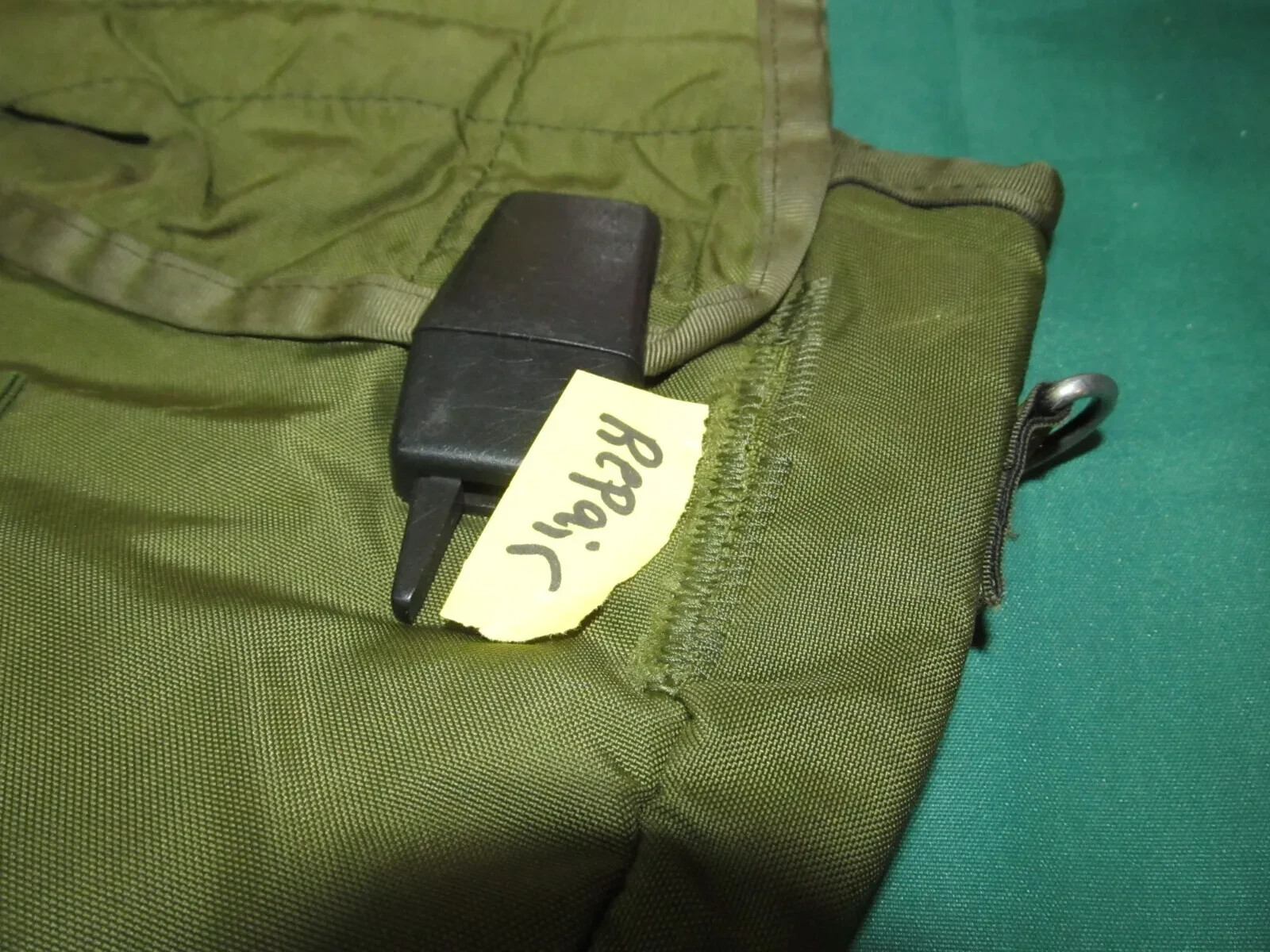 CANTEEN 2 QT QUART & 2QT OD COVER CARRIER US Military Army NO STRAP VGC