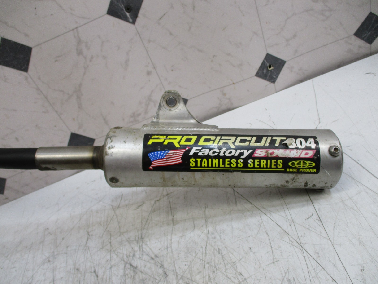 Yamaha yz80 yz 80 1987 87 EXHAUST PIPE /MUFFLER PROCIRCUIT..