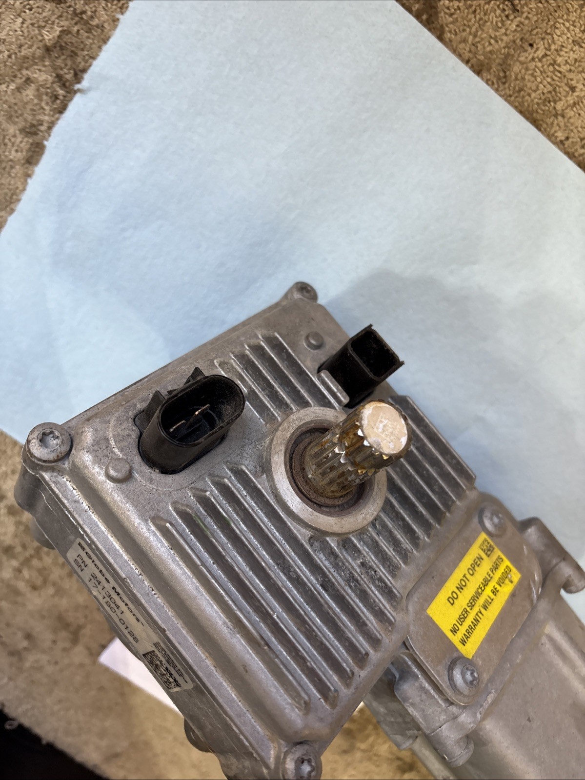 Power Steering Motor Gear Box 2016 Polaris RZR XP 1000 EPS 2413041 383